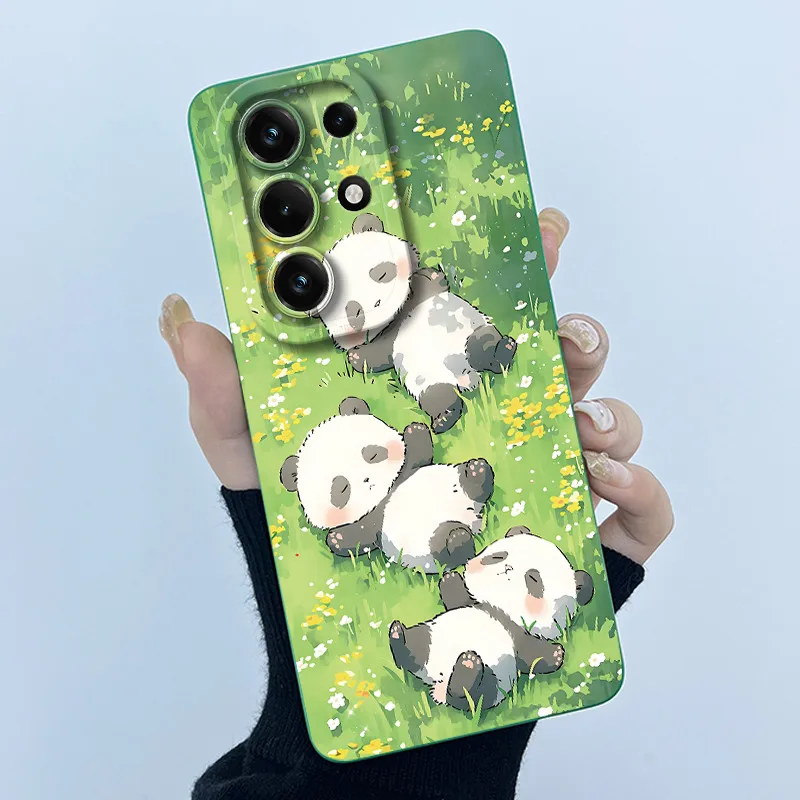 Simplicity Oil Painting Floral Silicone Soft Shockproof Back Cover