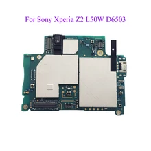  100% Original unlocked for Sony  Z2 L50W D6503 D6563 Logic Boards Complete Logic Boards for Sony Xperia Motherboard 