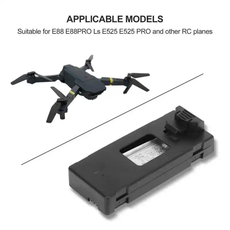 Drone lithium battery 3 7v 1000mah remote control drone lithium battery
