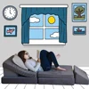 Children's Factory The Whatsit Modular Kids Couch, Toddler Couch Sofa Bed, Modular Kids Play Couch, Gray 2