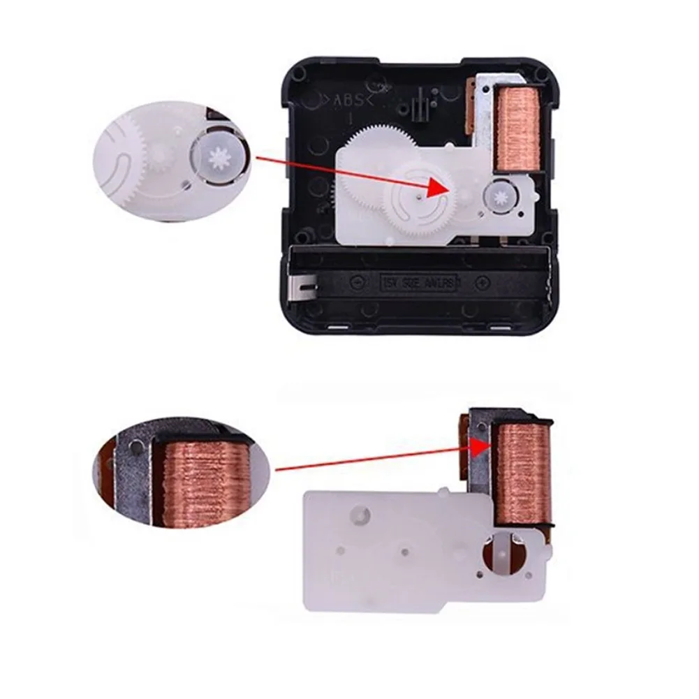 Clock Movement Clock Mechanism Spindle 8-31MM Wide Application DIY Quartz Clock Metal Multi-size Plastic Repair Kit