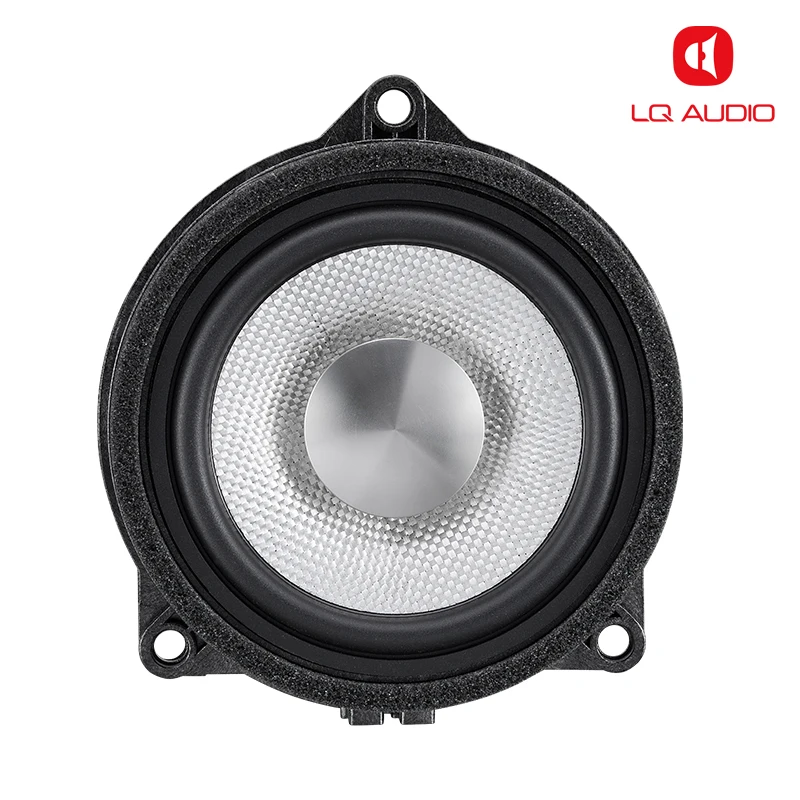 Audio Speakers Kit for BMW F10 F30 G20 G30 Carbon Cone Diaphragm Midrange Speaker Silk Dome Tweeter Subwoofer