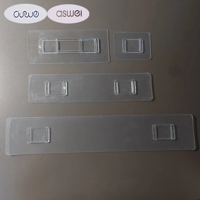 Adhesive Sticker Wall Mounted Toothbrush Holder Bathroom Kitchen Shelf Nail Free No-trace Strong Glue Adhesive Patch self adhesive glue pads