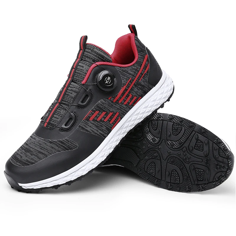 Professional Golf Shoes Men Sport Lightweight Golfer Footwear Outdoor Golfing Trainers Athletic Walking Golfing Sneaker