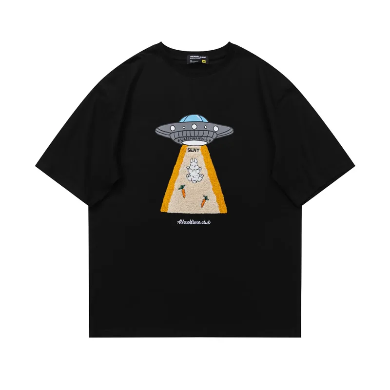 

Harajuku Men's Women's T-shirts Funny Print Oversized Cotton Summer Short Sleeve O-Neck Men Clothes Tops Couple T Shirt