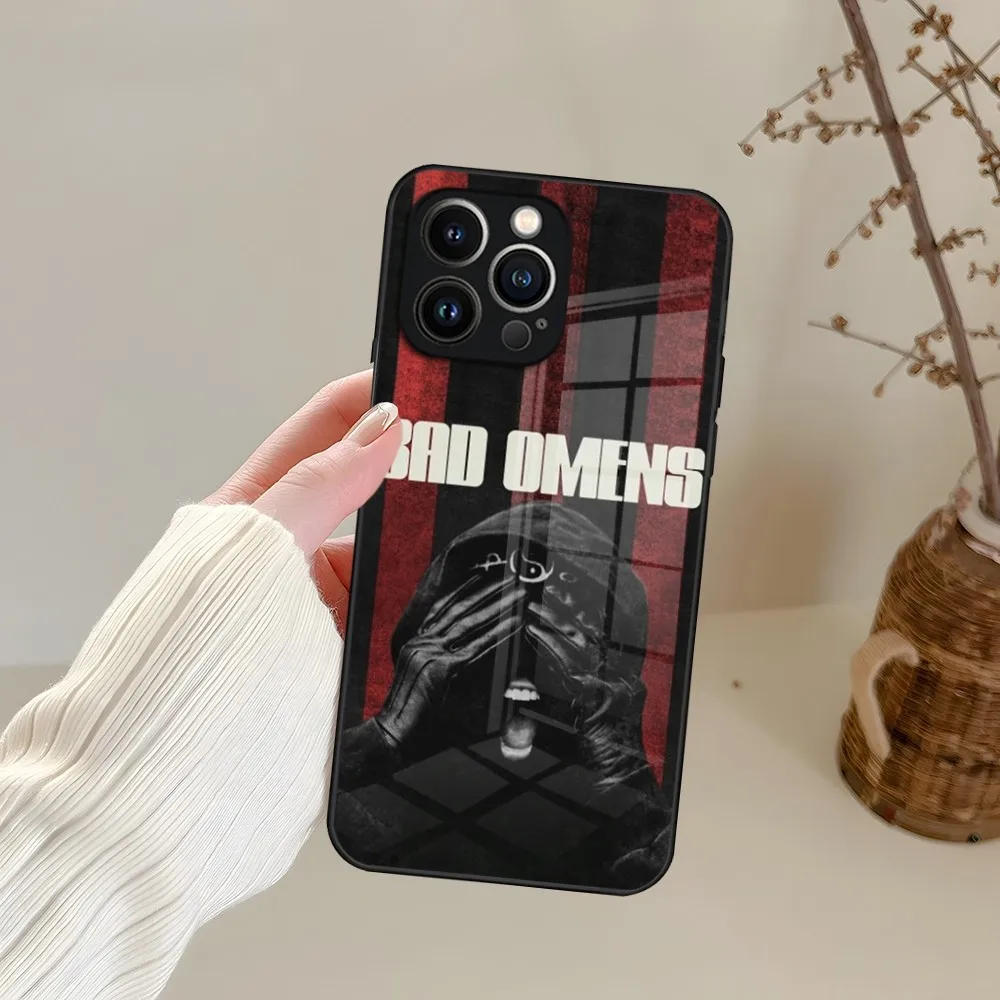 Bad Omens Ʈũ ޴ ̽,  15 13 14 12 11  XS ƽ ÷ ̴ X XR 8 7 6s SE2020  ȭ  ũ