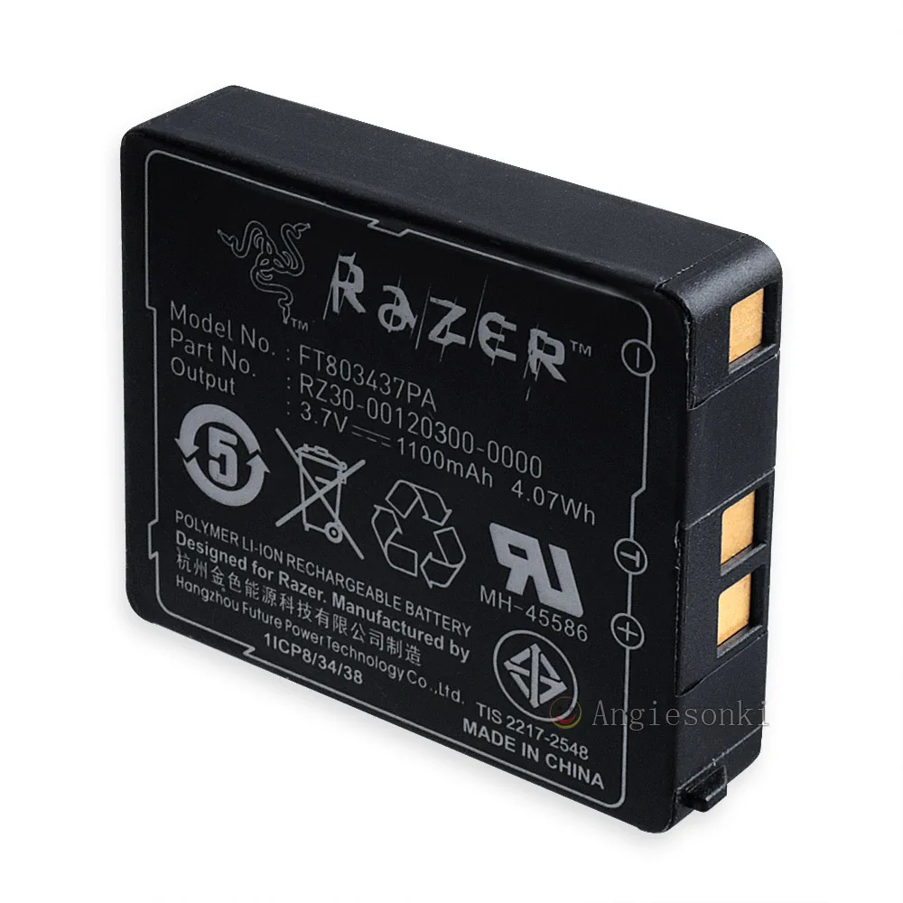 Razer Mamba Cobra3.5/4G Mamba Battery Mamba Wireless Mouse Battery Power Supply Original Battery best pc gaming mouse