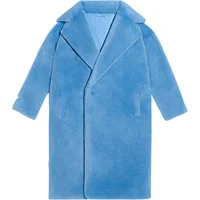 Adidas Authentic Manteau long en polaire à fourrure artificielle pour hommes et femmes H18983 5