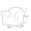 Children Size Elastic Wing Chair Cover Velvet Super Soft Wingback Sofa Covers Stretch Solid Color Kids Armchair Chairs Covers
﻿ 6