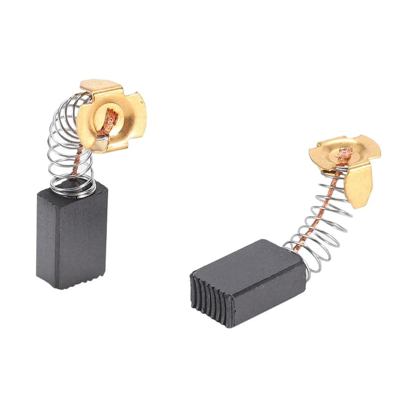 6 Pcs Electric Drill Motor Carbon Brushes 15 X 9 X 6Mm