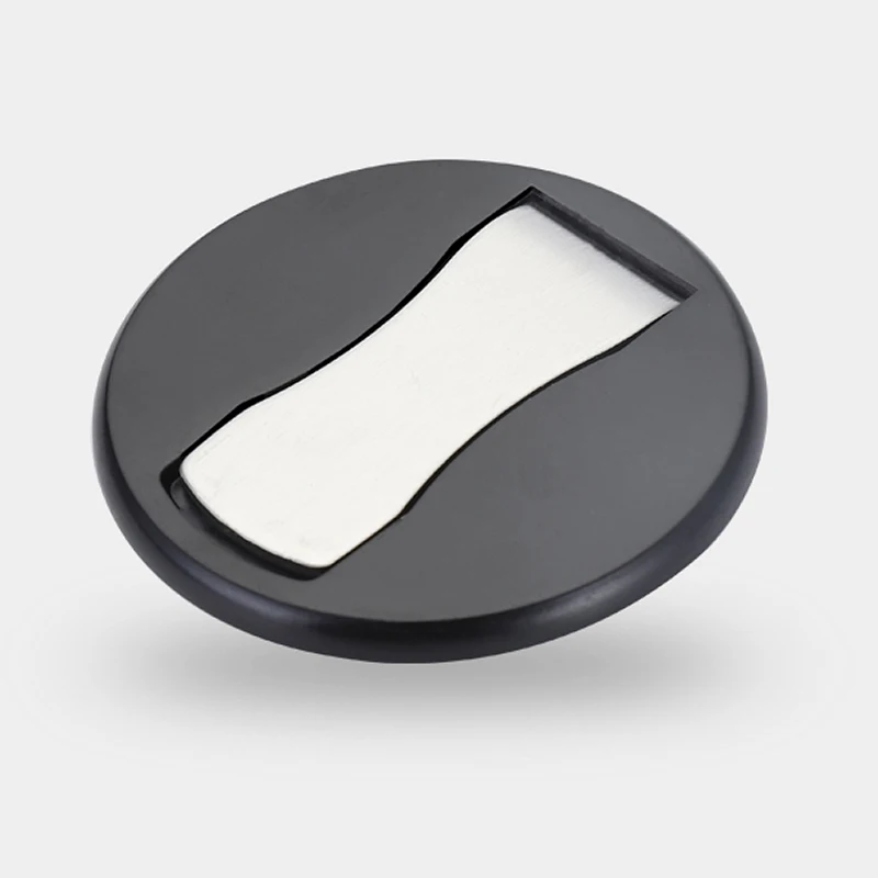 Perforation-Free Stainless Steel Magnetic Door Stop Bathroom Floor Furniture