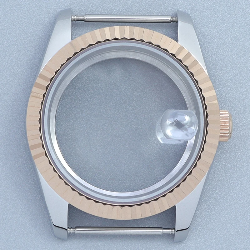 Elegant 36mm/39mm Sapphire Glass Waterproof Watch Case for Custom Mods – Women's Edition