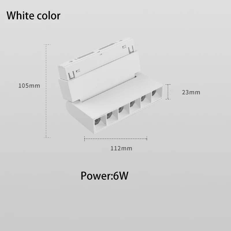 Folding spotlight 6W