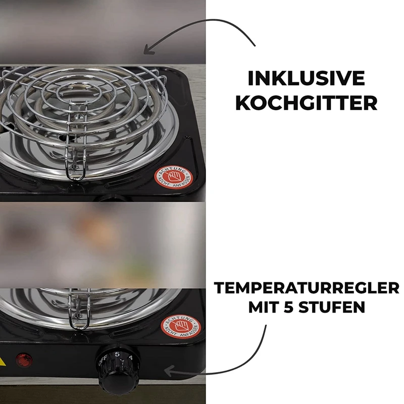 500W Mini Stove Cooking Plate Hot Plate Electric Cooker Multifunctional  Home Coffee Heater Kitchen Electric Hob EU Plug 220-240V - AliExpress