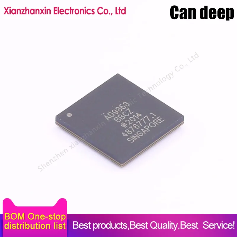 

1pcs/lot AD9363BBCZ AD9363 BGA144 Wireless rf transceiver chip