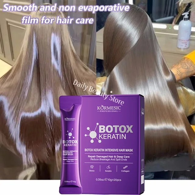Masque capillaire magique à la kératine, réparation en 5 secondes, cheveux crépus endommagés, doux, lisse, brillant, Nutrition, hydratant en profondeur, nourrissant, soins capillaires 1