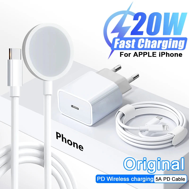 Original Pd 20w Fast Charger For Iphone 13 12 11 14 Pro Max