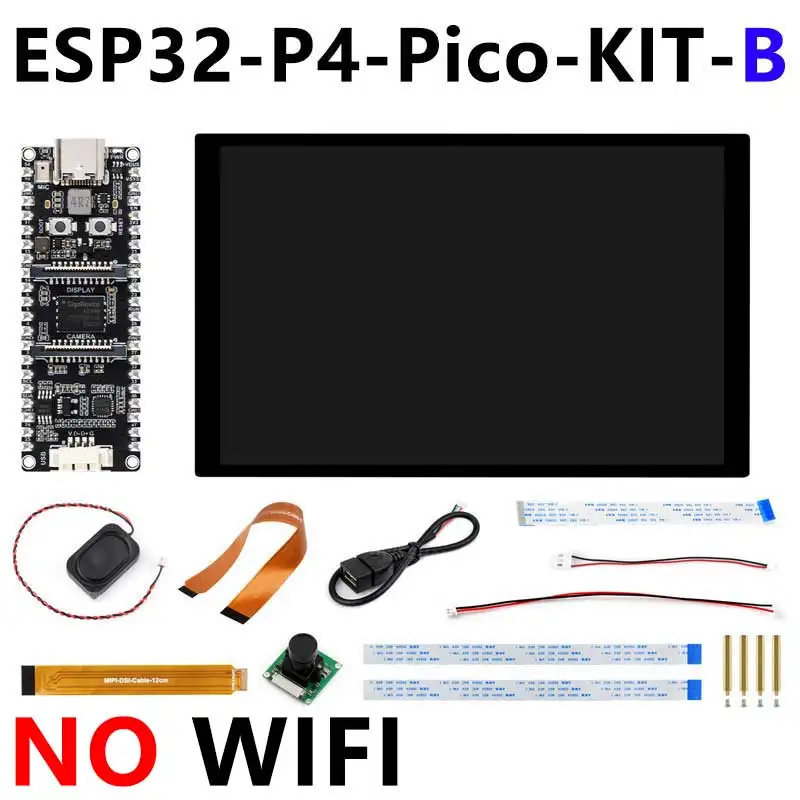 ตัวเลือกสินค้า บอร์ดพัฒนา ESP32-P4 Pico WIFI6 ETH ESP32 C6 MIPI DSI จอแสดงผล 10.1 นิ้ว /กล้อง CSI /ลำโพงเสียงไมค์ AI Deepseek
