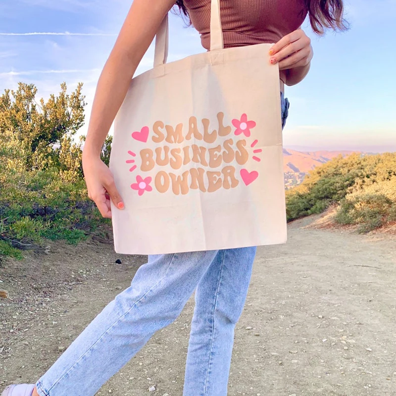 Women's Bag Cheap Casual Large Capacity Shoulder Bags Shopper Canvas Letter Fashion Harajuku Print Handbags tote bag ins Eco |