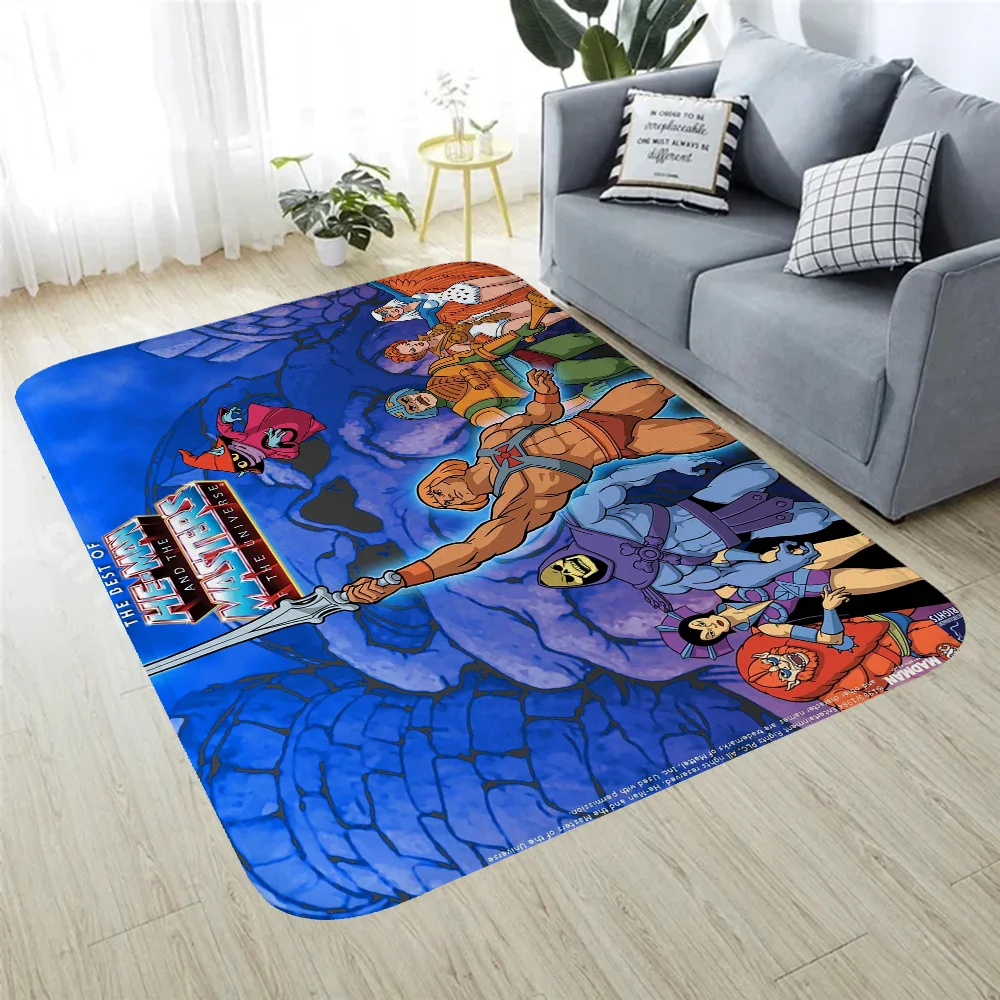 Bathroom Mat He-Man Masters Of Universe Kitchen Carpet Floor Mats Rugs Prayer Rug Foot Door Bath Room Non-slip House Entrance 3