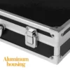 Aluminum Briefcase Electrical Tools Hard Cases Camera Bag Black Alloy First Aid Large Storage Bins 5