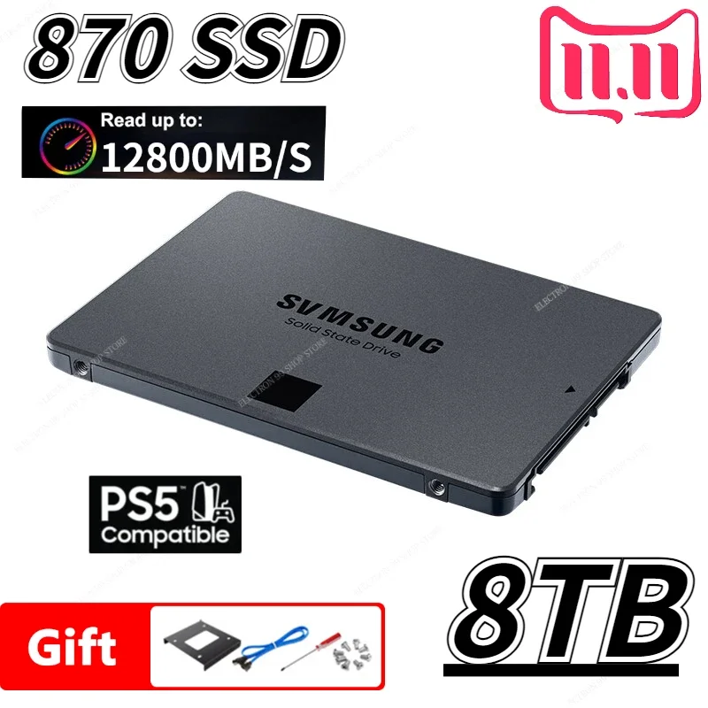

PS5 8TB 4TB SSD M2 NVME 500GB 870 SSD Internal Solid State Drive 1TB Hdd Hard Disk 990 PRO M.2 2TB for Laptop Computer Sata Hd
