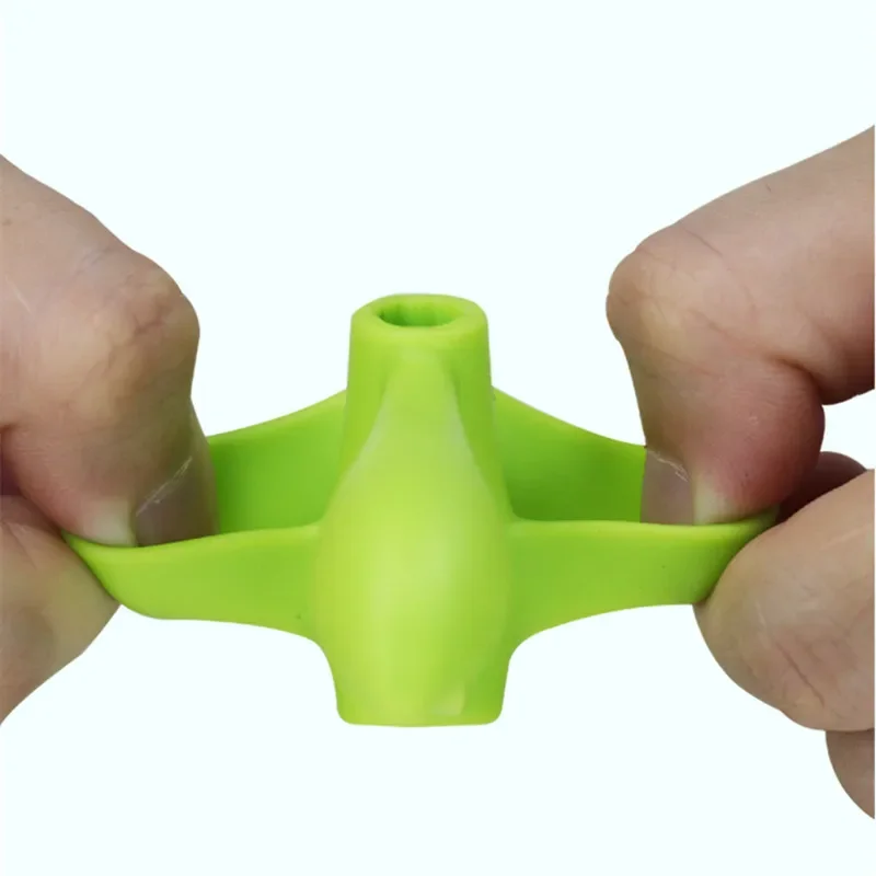 Pencil School Supplies Finger Silicone Pencil Cuffs Child Pencil Adapter Writing Corrector Stationery Aid Grip Posture Correction Device