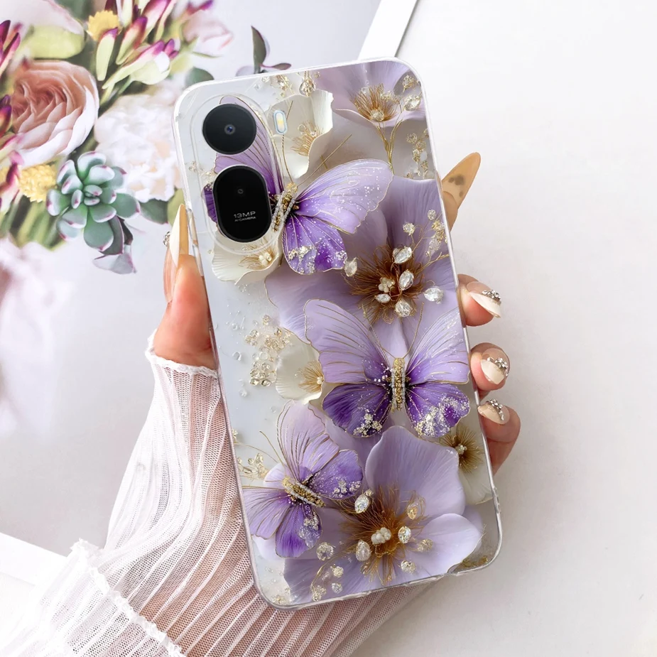 Stylish Painted Soft Slim Phone Case - New Fashion Design