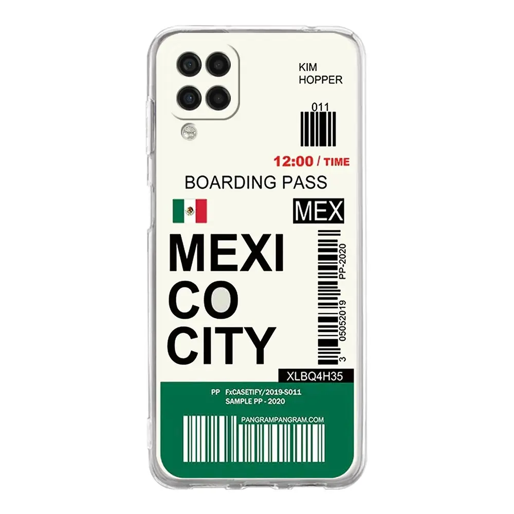 World City Travel Ticket Phone Case - New York Edition
