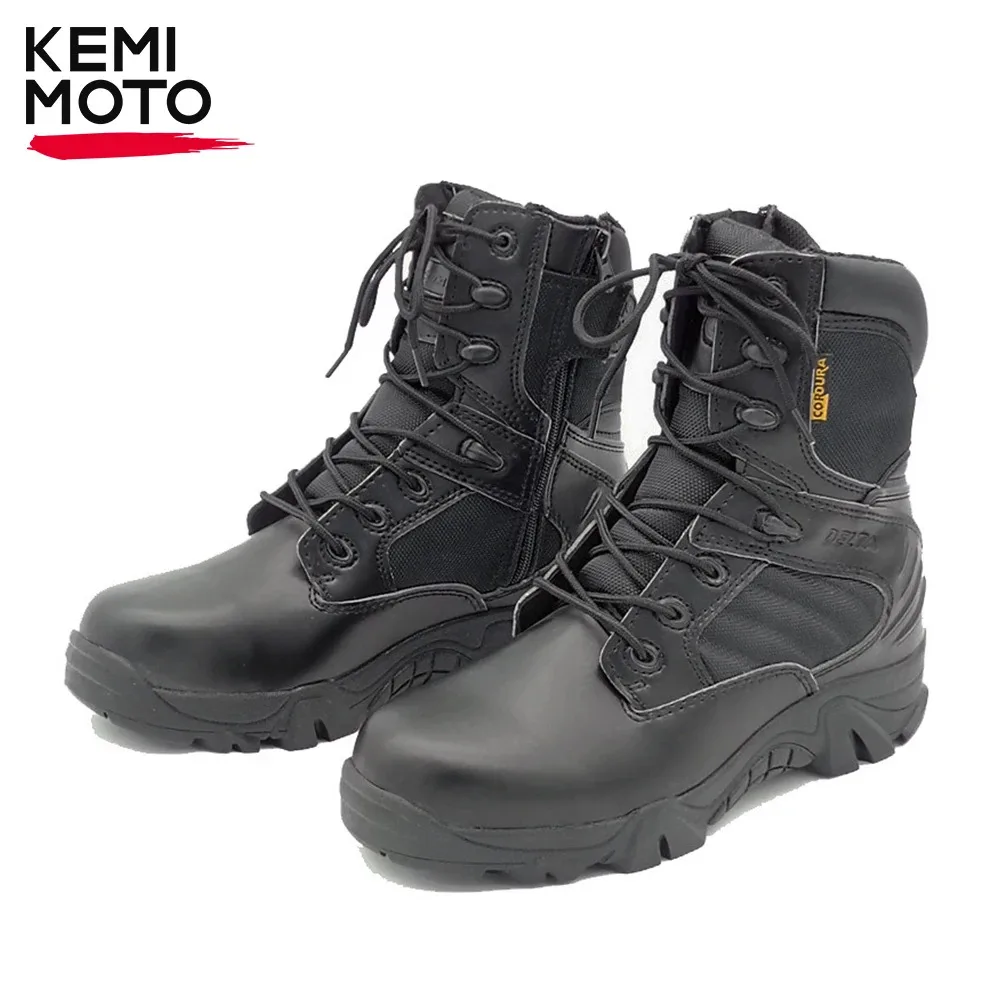 Motocross Shoes Tactical Motorcycle Men Boots Racing Off-road Shoes Motorboats Touring Hiking Outdoor Combat Boots motorcycle shoes motorcycle boots