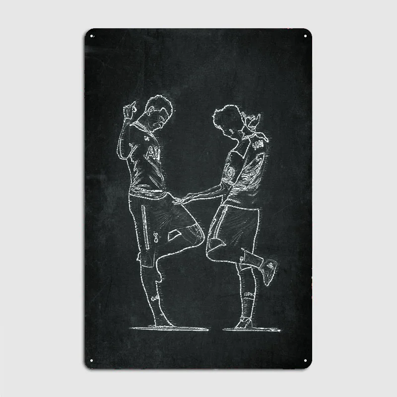 Постер Dele and Son для танцев, украшение игровой комнаты, винтажные металлические жестяные знаки для паба, клуба, настенное украшение, мужская пещера, Декор для дома в стиле ретро