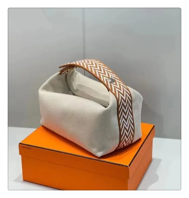 2024 حقيبة مكياج جديدة ذات سعة كبيرة من Canva حقيب...