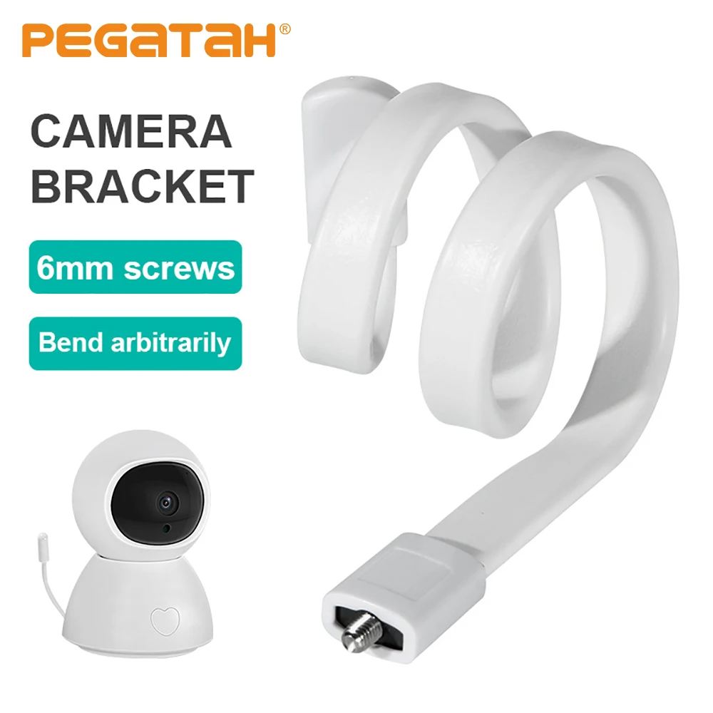 1/4 In Thread Gooseneck Camera Holder Silicone Selfie Snake Creative Bracket Crib Support Monitor Bracket Baby Monitor Bracket mini pc i3 7th generation 7100u 8gb ram 128gb ssd media player computer support dual monitor display manufacturer in china