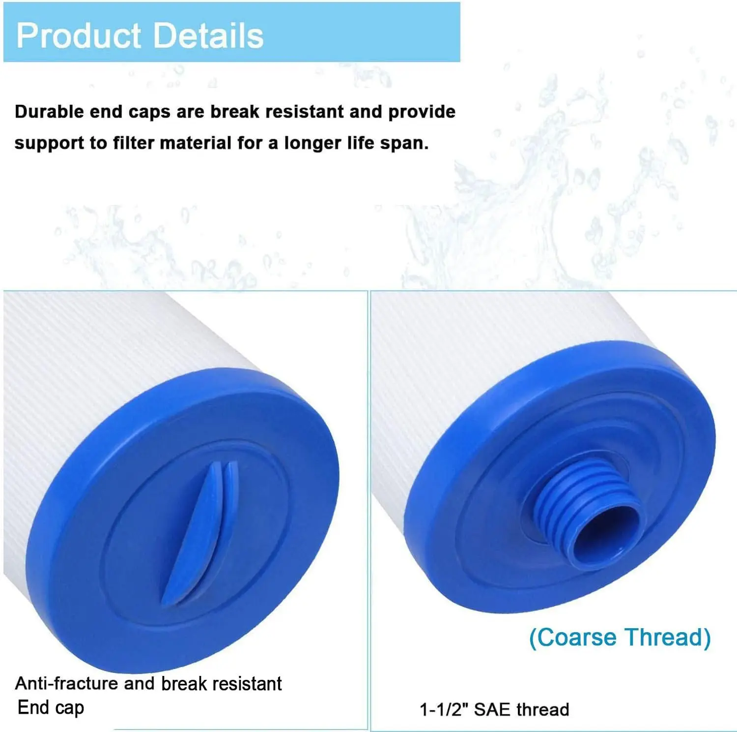 Hot Tub Spa Filter Replacement Hot Tub Spa Filter For PWW50 6CH-940
