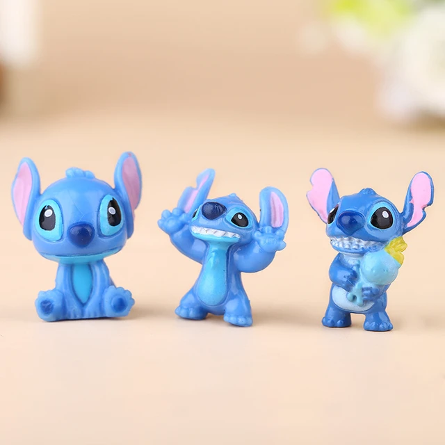 Disney Anime Figures Lilo & Stitch Cartoon Mini Kawaii Stitch Doll Model  Toy Collection Ornaments Kids Gifts - AliExpress