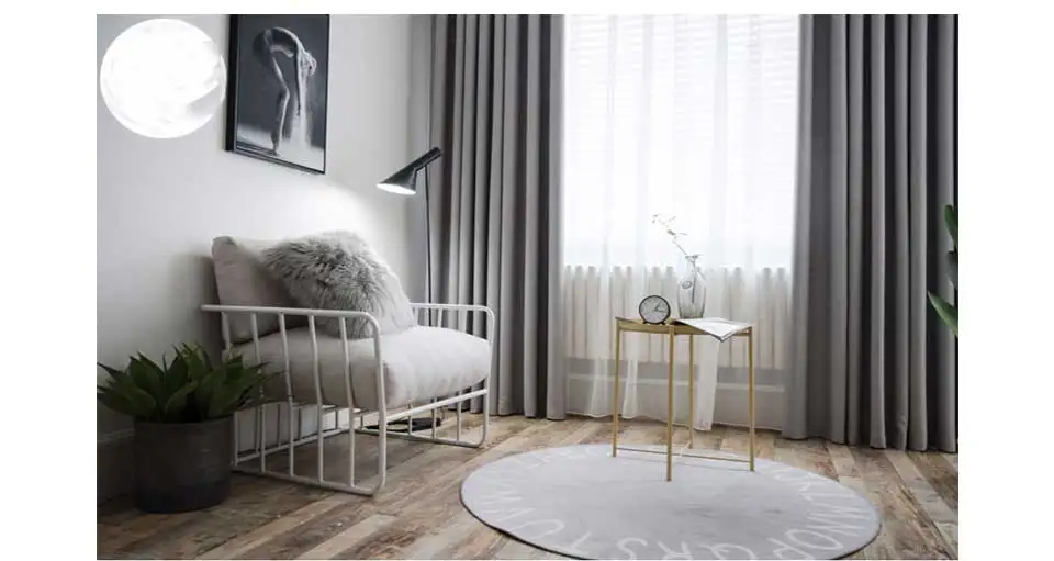 Modern Blackout Curtains for Living Room and Bedroom