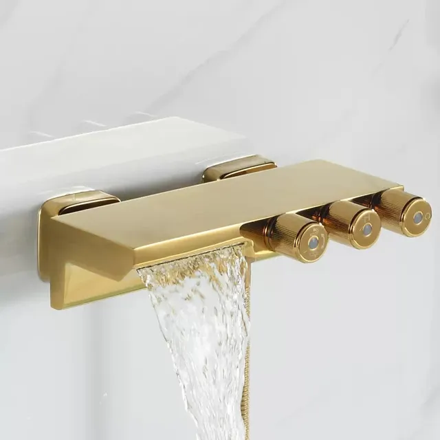 gold faucet