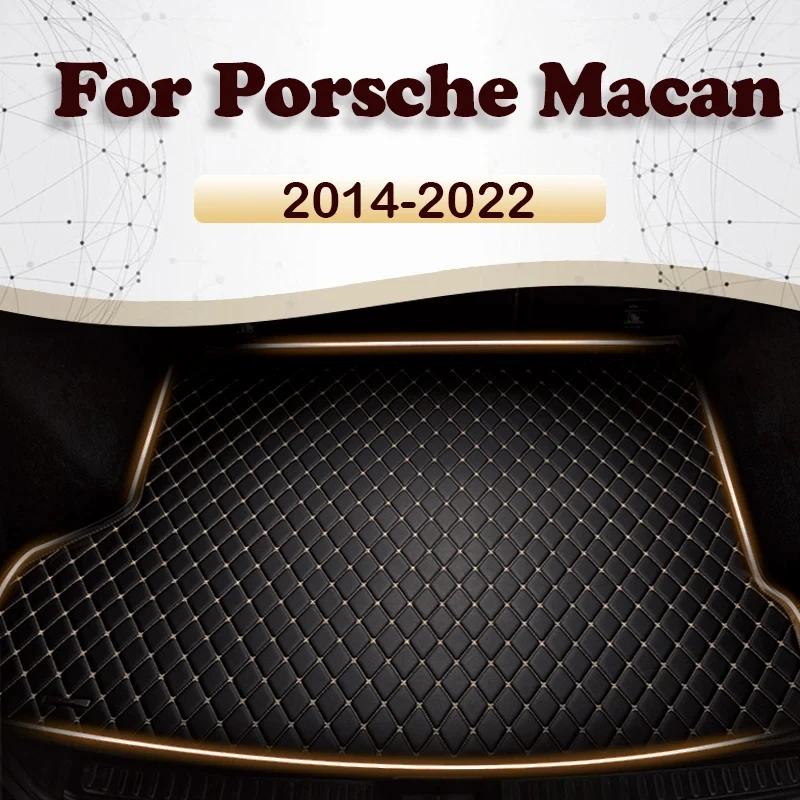

Car trunk mat for Porsche Macan 2014 2015 2016 2017 2018 2019 2020 2021 2022 Cargo Liner Carpet Interior Parts Accessories Cover