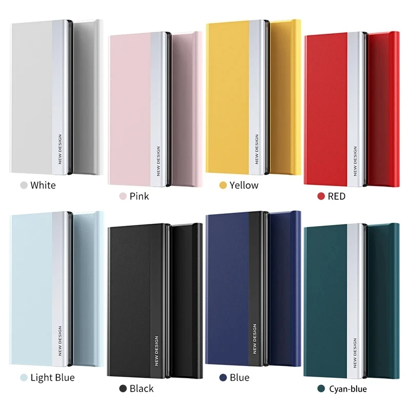Leather Flip Phone Case with Stand