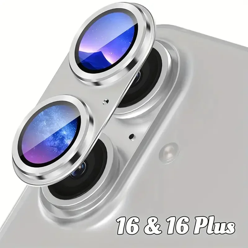 Durable Metal Tempered Glass Camera Lens Screen Protector Accessory