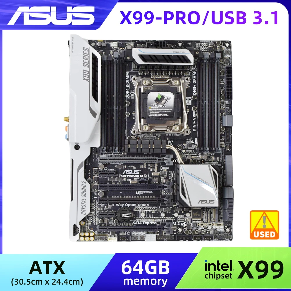 ASUS X99 Pro usb 3.1 マザーボード