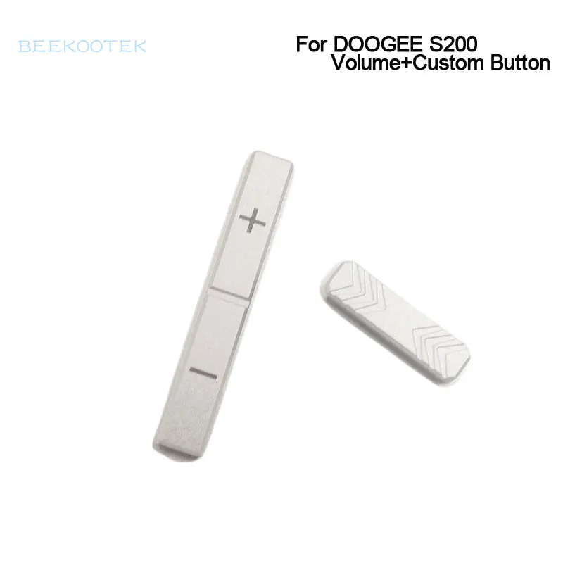 New Original DOOGEE S200 Volume Button Cell Phone Side Control Button Key Accessories For DOOGEE S200 Smart Phone
