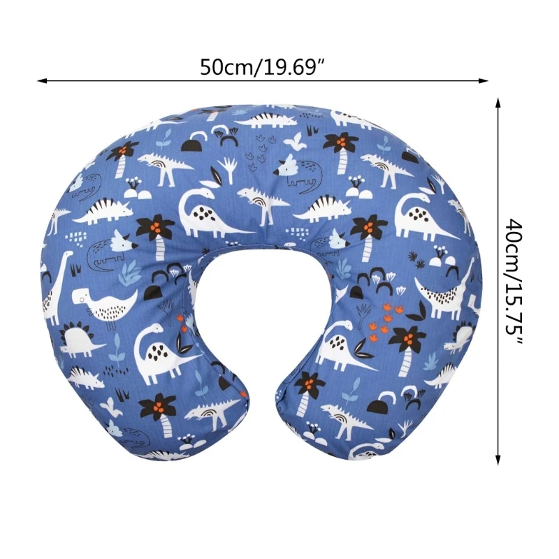 Washable Nursing Pillowcase Removable Nursing Pillow Cover Ushape Print Nursing Pillow Case Breastfeeding Pillow Sleeve 6