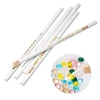 10/5pcs White Pick Up Rhinestone Nail Dotting Pencil Beads Stones Gems Picker White Wax Pen Nail Strass Decoration Picking Tools 6