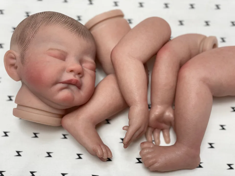 Newborn Baby Silicone Debbies Reborn Doll Kits 50cm Kiara Bebe