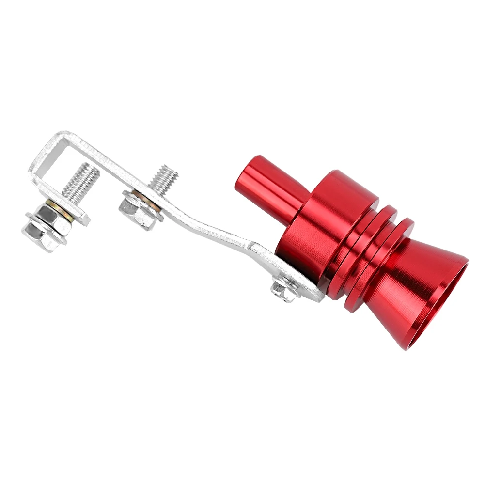 Red Turbo Sound Whistle Muffler Exhaust Pipe Simulator Whistle Fit For Honda Accord Acura