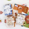Cute Bear Women Wallet Money Bag Short Coin Purse Female Student Cartoon Card Holder Leather Card Bag Three Fold Wallet Clutch 1