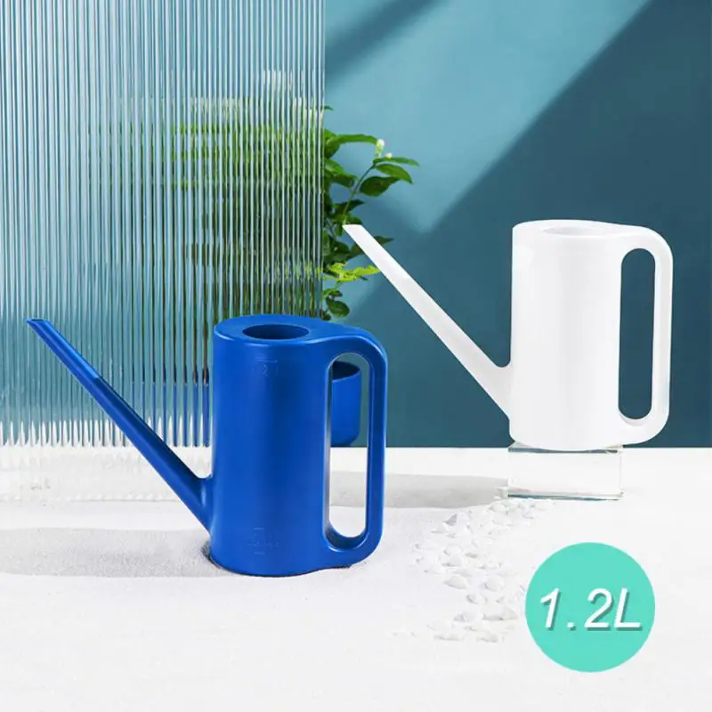Watering Can Watering Pot Flower Watering Pot 1.2/1.5L Watering Pot Plastic Garden Plant Flower Watering Can Long Spouted Irrigation Gardening Supplies