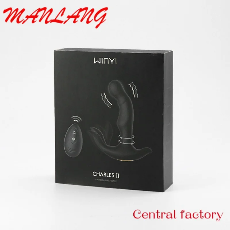 

CustomBlack Custom Size Logo Printed Luxury Drawer Sliding Gift Paper Packaging Box Adult Toys Packaging box