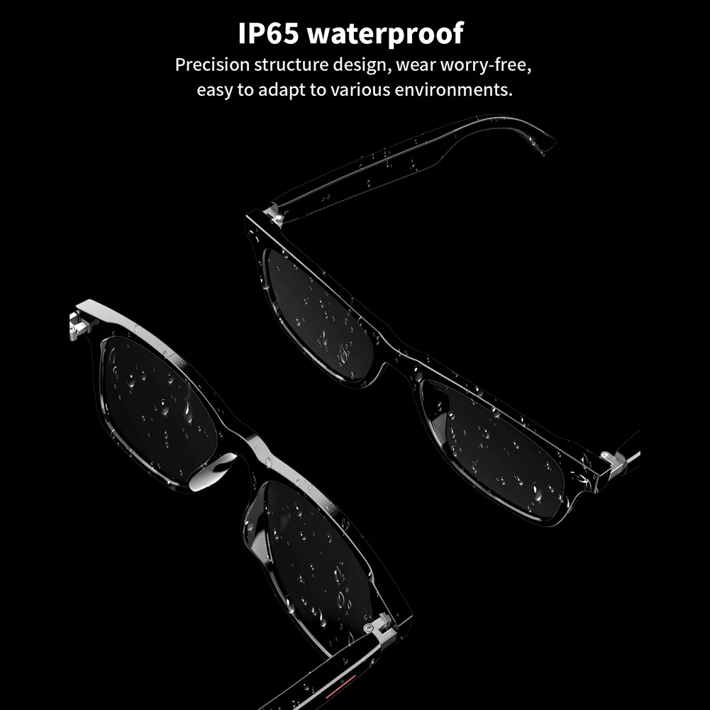 E13 Smart Touch Translation Glasses Wireless Bluetooth Translation Headset UV Protective Polarised Lenses Video Call